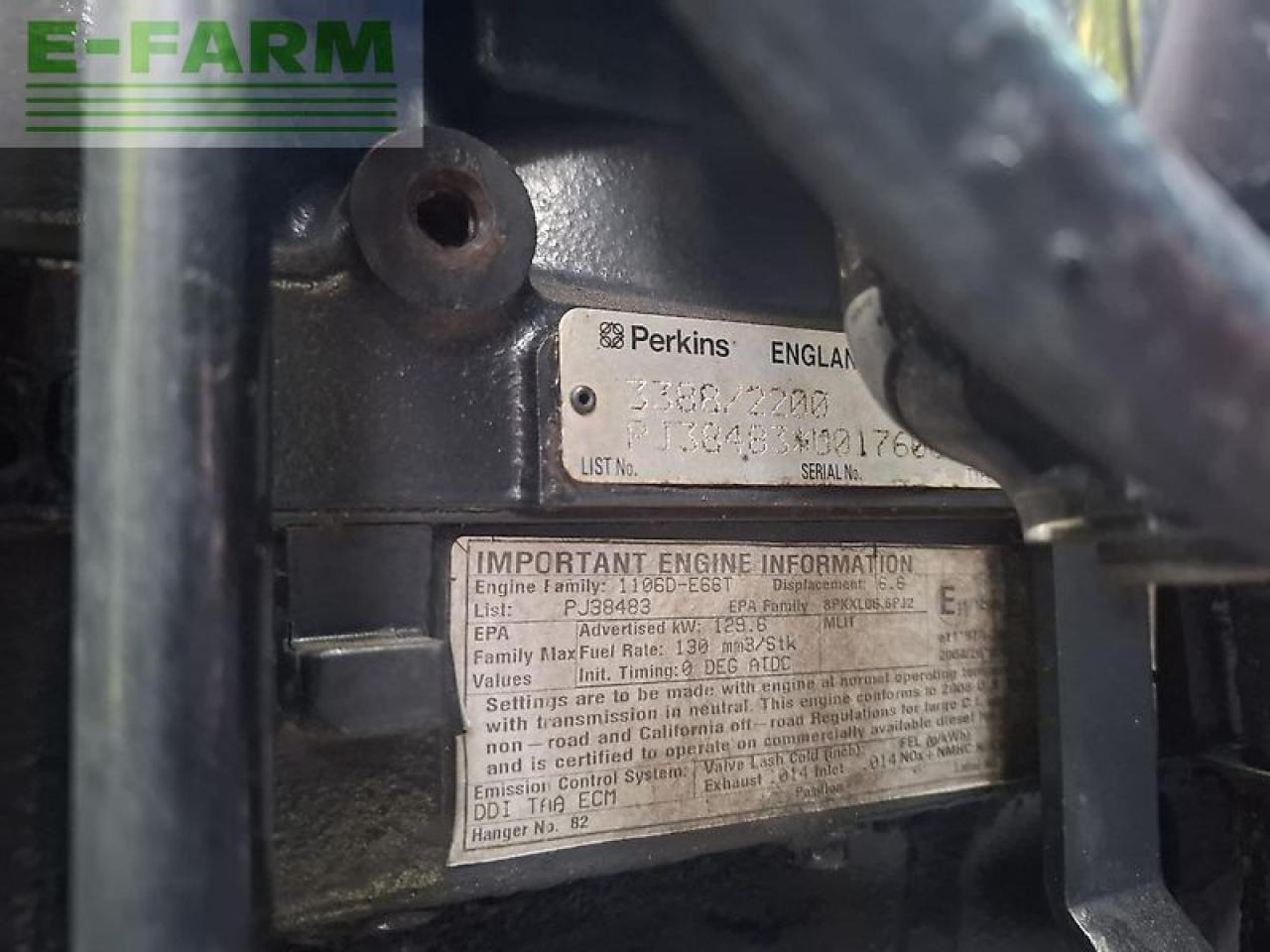 Farm tractor Massey Ferguson 6475: picture 39 Farm tractor Massey Ferguson 6475: picture 39