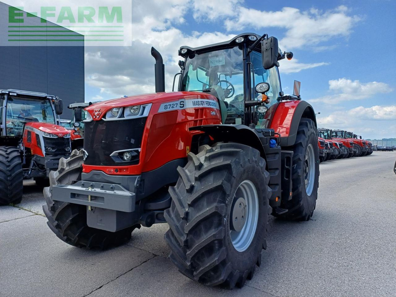 Massey Ferguson mf 8727 s (stage v) - Farm tractor: picture 5 Massey Ferguson mf 8727 s (stage v) - Farm tractor: picture 5