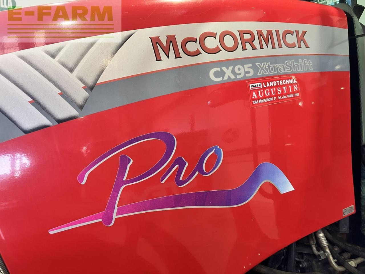 McCormick cx 95 xtrashift - Farm tractor: picture 5 McCormick cx 95 xtrashift - Farm tractor: picture 5