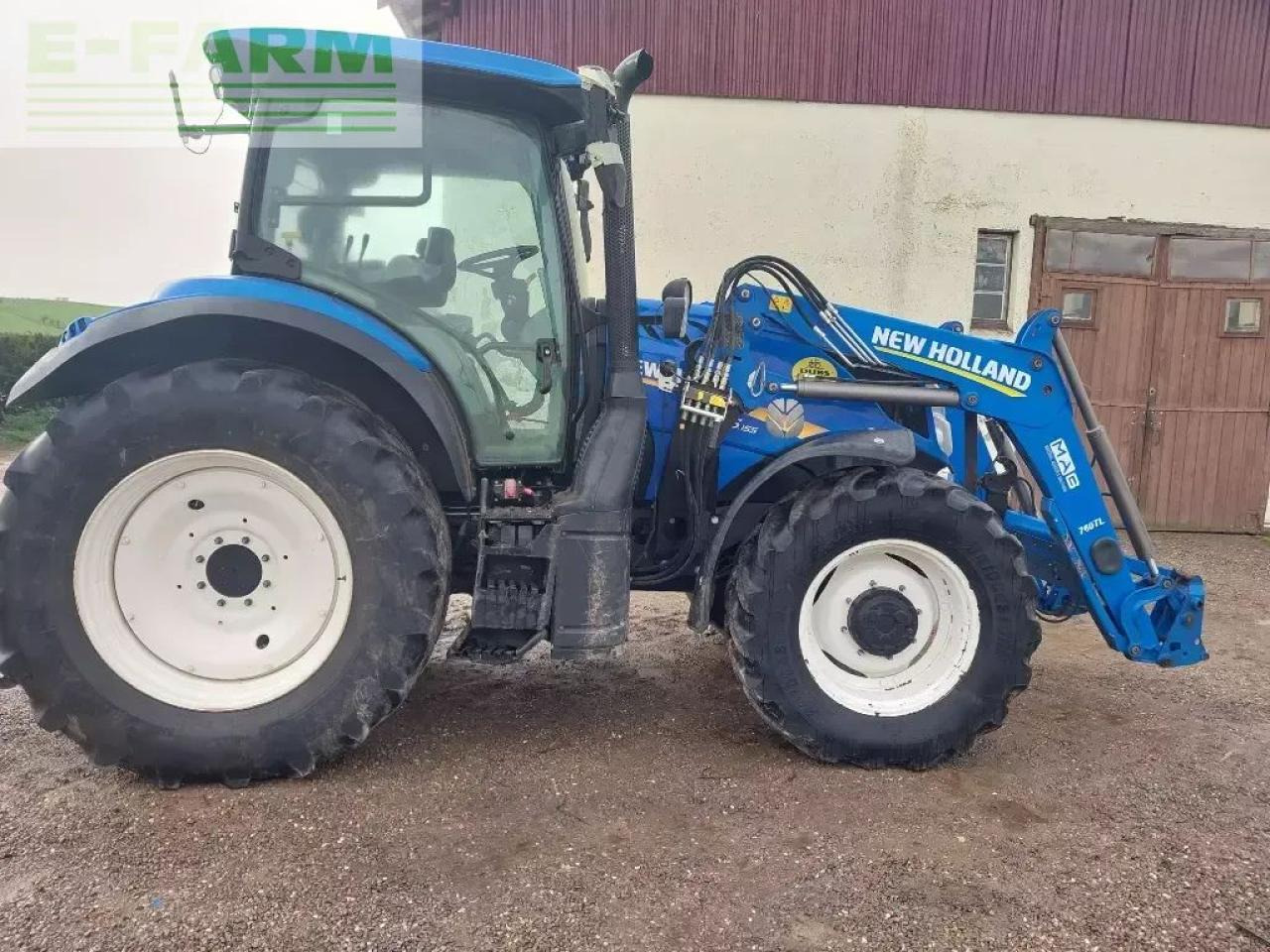 New Holland t6.155 - Farm tractor: picture 2 New Holland t6.155 - Farm tractor: picture 2