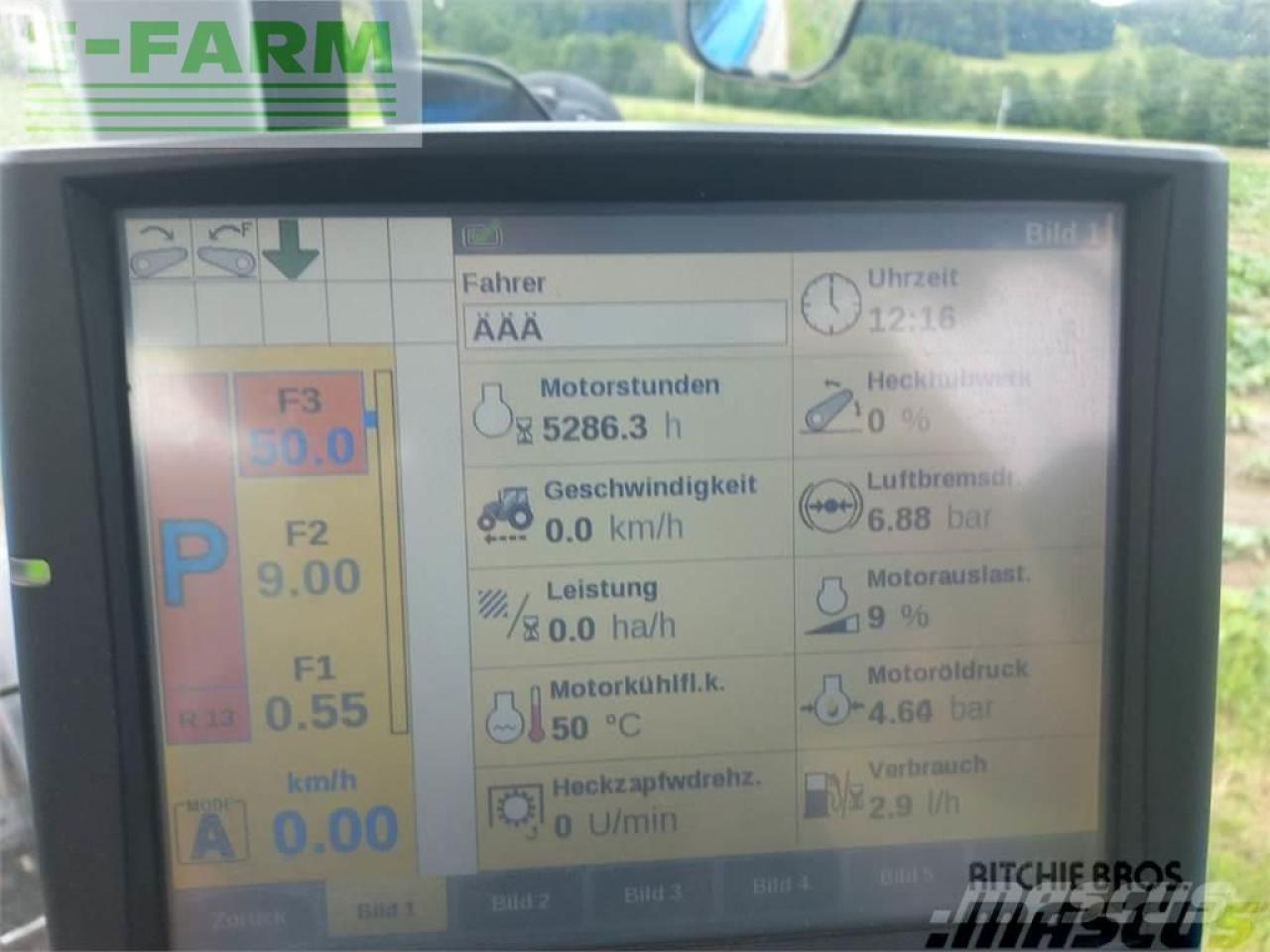 Farm tractor New Holland t7.185 auto command: picture 6