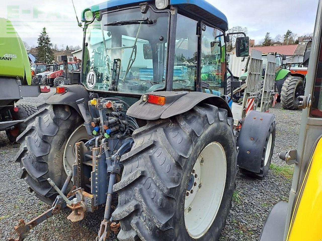 Farm tractor New Holland tn 75 s S: picture 6