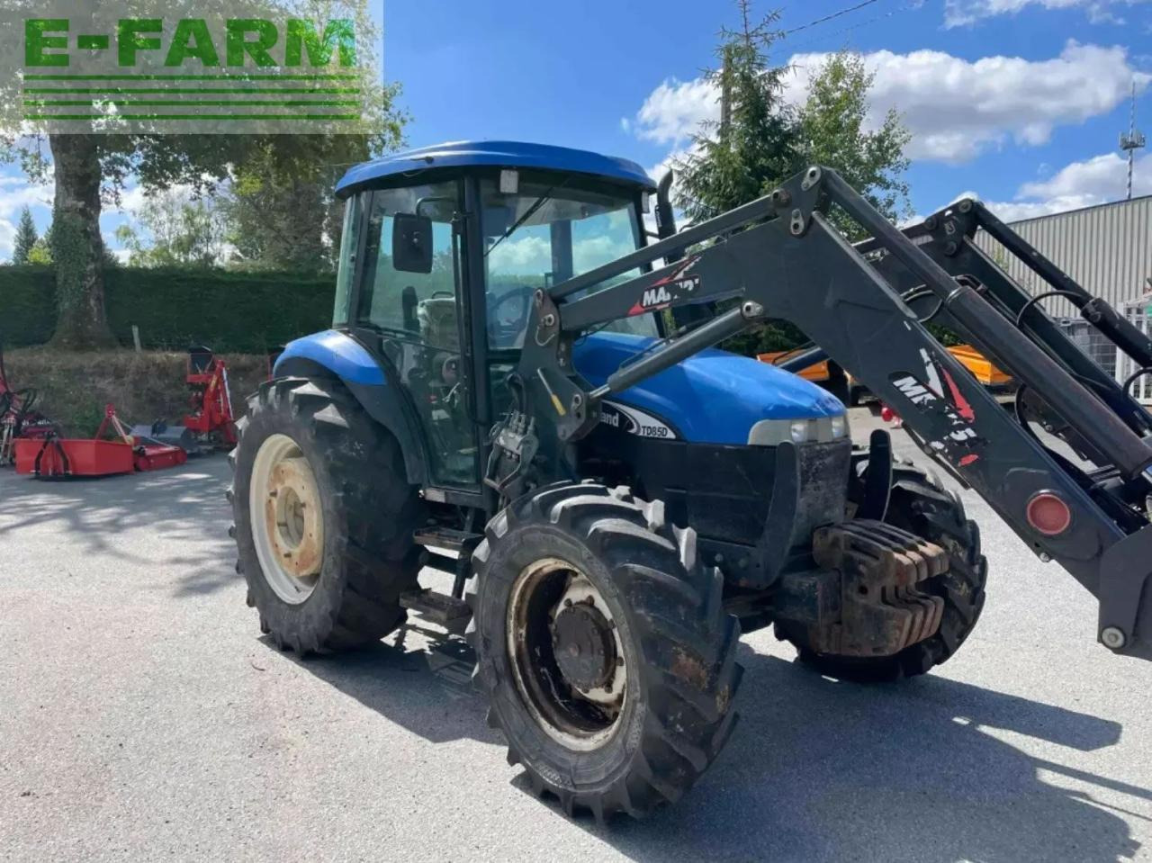 New Holland tracteur agricole td85d new holland D - Farm tractor: picture 5 New Holland tracteur agricole td85d new holland D - Farm tractor: picture 5