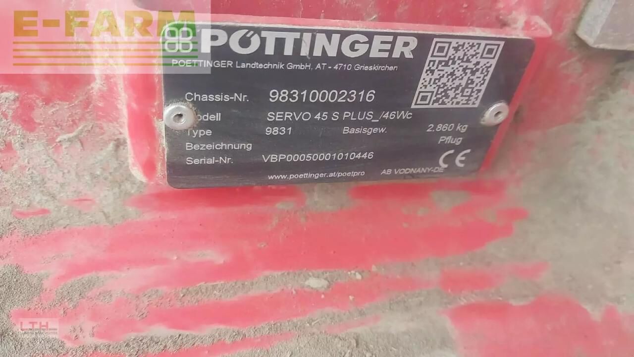 Pöttinger servo 45 s - plus - Plow: picture 3 Pöttinger servo 45 s - plus - Plow: picture 3