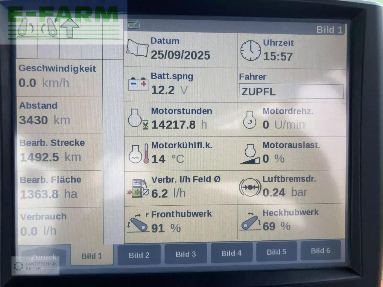 Farm tractor Steyr 6185 cvt profi: picture 15