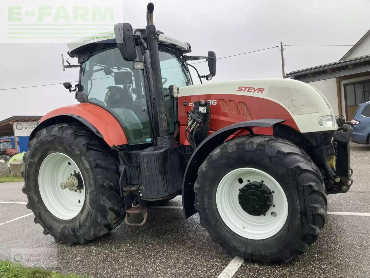 Steyr 6185 cvt profi - Farm tractor: picture 4 Steyr 6185 cvt profi - Farm tractor: picture 4