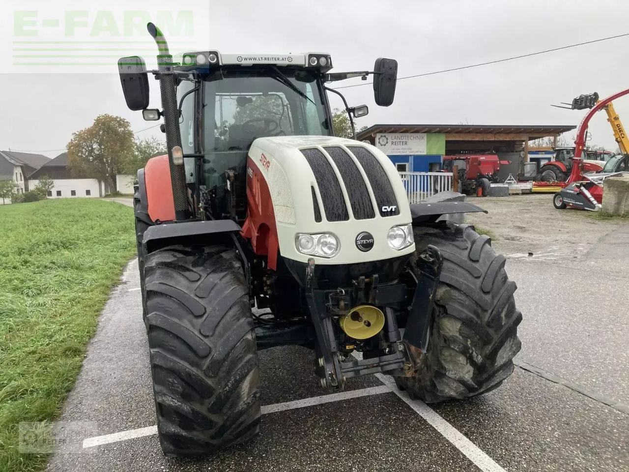 Steyr 6185 cvt profi - Farm tractor: picture 3 Steyr 6185 cvt profi - Farm tractor: picture 3