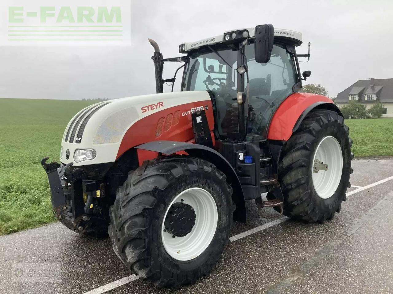 Steyr 6185 cvt profi - Farm tractor: picture 1 Steyr 6185 cvt profi - Farm tractor: picture 1