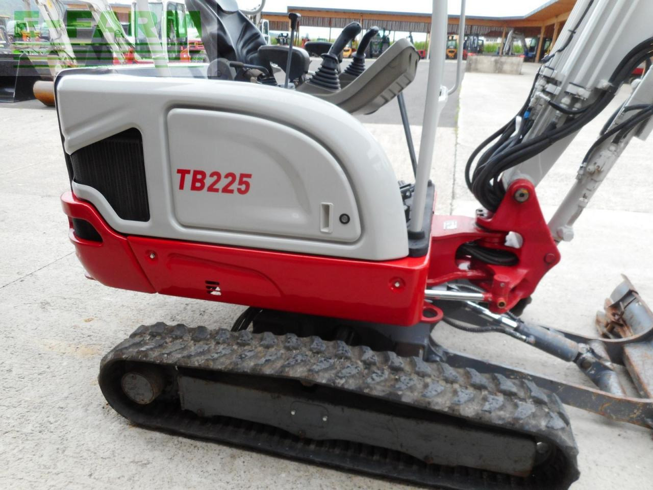 Mini excavator Takeuchi tb 225 mit powertilt + 3 löffel ( service neu ): picture 15