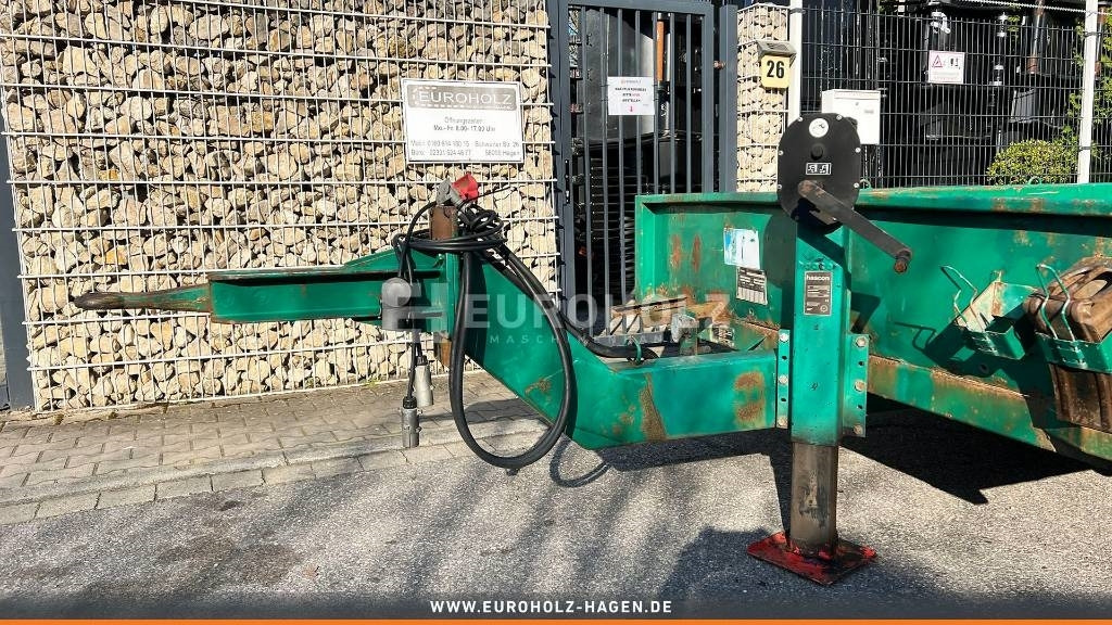Low loader trailer Blomenröhr 2-Achsen Anhänger, Tandem Tieflader für Bagger: picture 11