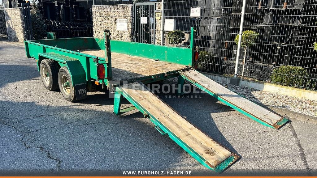 Low loader trailer Blomenröhr 2-Achsen Anhänger, Tandem Tieflader für Bagger: picture 16