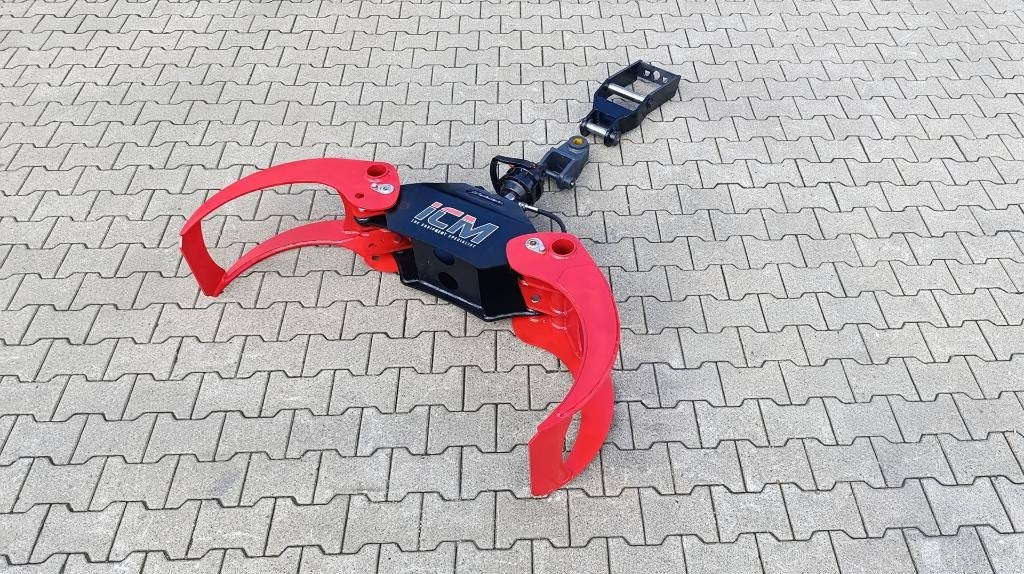 ICM Forstgreifer BASIC 130 Rotator GR30PF mit MS03 - Grapple for Construction machinery: picture 3 ICM Forstgreifer BASIC 130 Rotator GR30PF mit MS03 - Grapple for Construction machinery: picture 3
