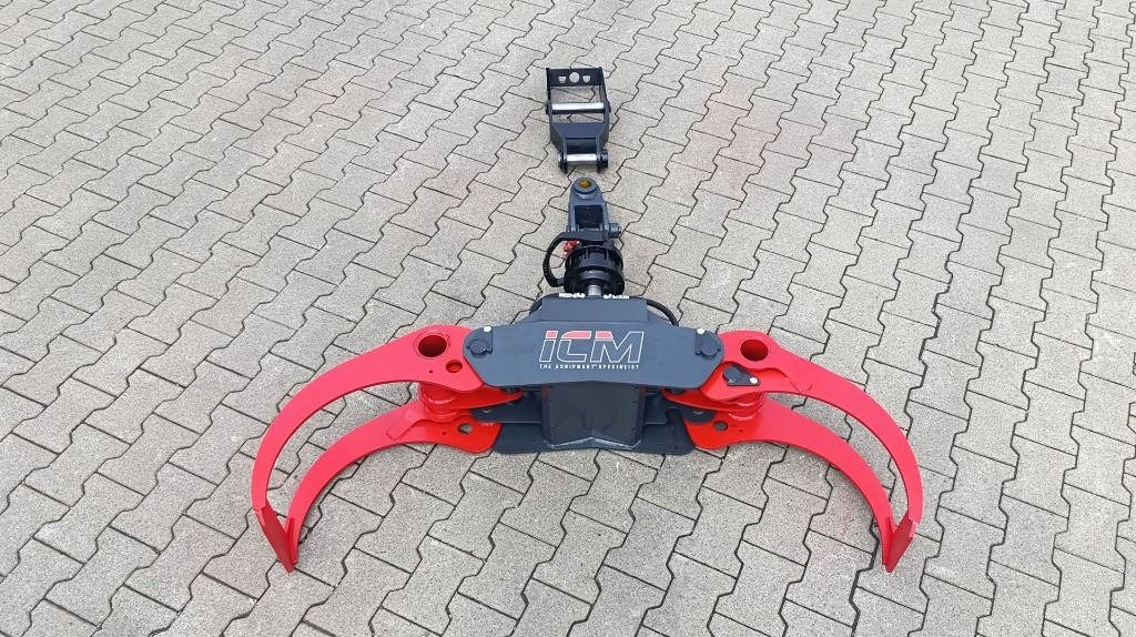 ICM Holzgreifer GRA-L22 Rotator GR46 für MS03 - Grapple for Construction machinery: picture 2 ICM Holzgreifer GRA-L22 Rotator GR46 für MS03 - Grapple for Construction machinery: picture 2