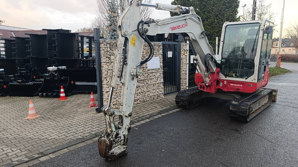 Mini excavator Takeuchi TB 260 Powertilt und Schnellwechsler MS 03, Radio: picture 17