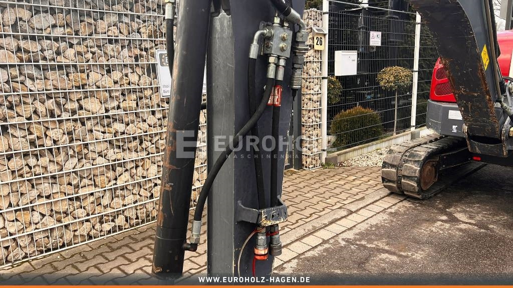 Mini excavator Terex Minibagger TC 50, Schnellwechsler MS03, Knickmatik: picture 17
