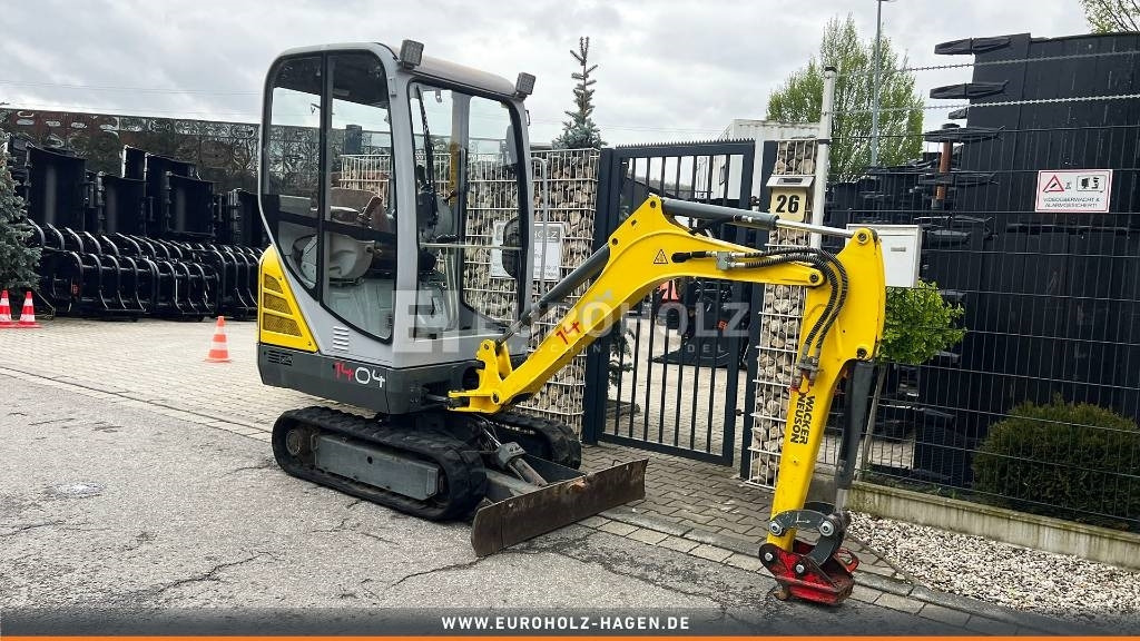 Mini excavator Wacker Neuson 1404 Minibagger, Schnellwechsler MS01, Knickmatik: picture 7