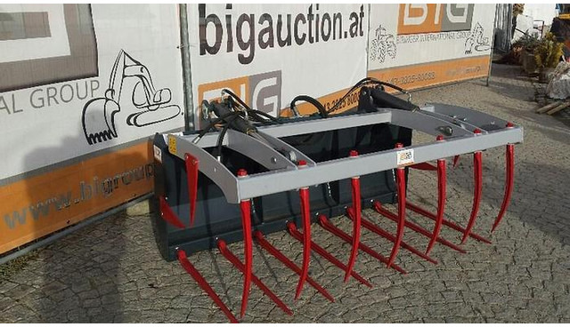 Krokodilgabel / Krokodilzange 180 cm mit Terex TL80/TL100 Aufnahme - Frame/ Chassis: picture 2 Krokodilgabel / Krokodilzange 180 cm mit Terex TL80/TL100 Aufnahme - Frame/ Chassis: picture 2