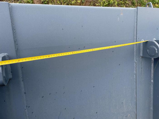 Sonarol Volumenschaufel 200 cm mit Terex TL80 / TL100 Aufnahme - Loader bucket: picture 3 Sonarol Volumenschaufel 200 cm mit Terex TL80 / TL100 Aufnahme - Loader bucket: picture 3