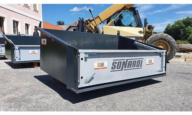 Schwerlast Transportbox / Kippmulde 180 cm mit 3 Punkt- & Euro Aufnahme - Tractor unit: picture 1 Schwerlast Transportbox / Kippmulde 180 cm mit 3 Punkt- & Euro Aufnahme - Tractor unit: picture 1