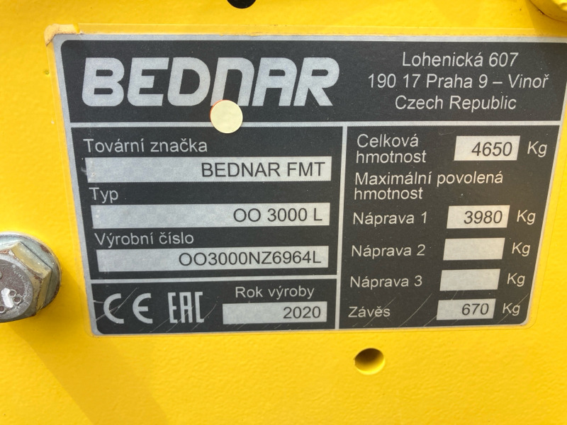 Bednar Omega OO 3000L - Seed drill: picture 4 Bednar Omega OO 3000L - Seed drill: picture 4