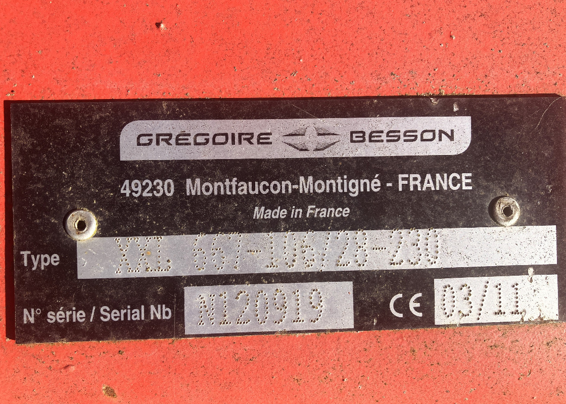 Gregoire-Besson XXL 667-106/28-230 - Disc harrow: picture 2 Gregoire-Besson XXL 667-106/28-230 - Disc harrow: picture 2