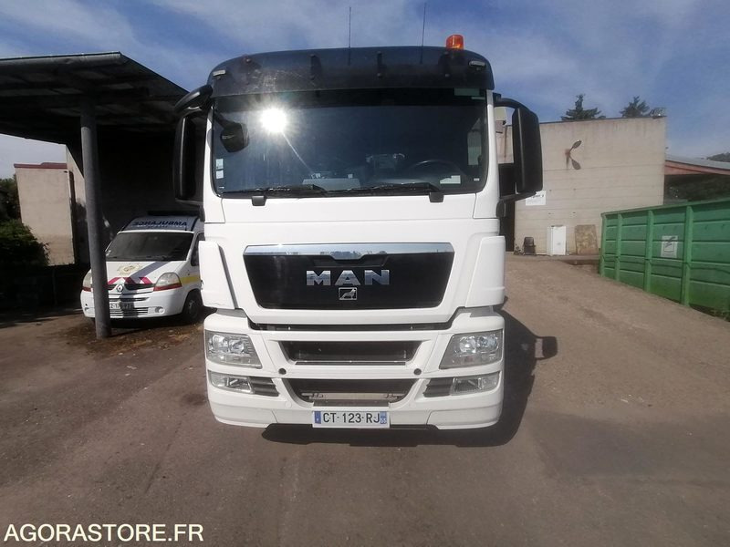 BOM - 2013 MAN TGS équipement SEMAT - 2013 / 310 000 KM - Garbage truck: picture 1 BOM - 2013 MAN TGS équipement SEMAT - 2013 / 310 000 KM - Garbage truck: picture 1