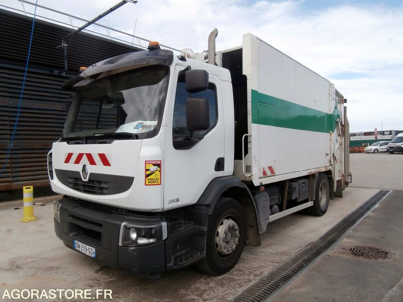 Benne Renault Premium 29HAB2 SEMAT - 2008 - 185600 kms - Garbage truck: picture 2 Benne Renault Premium 29HAB2 SEMAT - 2008 - 185600 kms - Garbage truck: picture 2