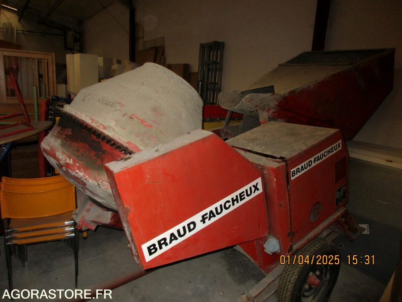 Bétonnière Braud Faucheux Type HE 340 (340l) - Concrete mixer: picture 4 Bétonnière Braud Faucheux Type HE 340 (340l) - Concrete mixer: picture 4