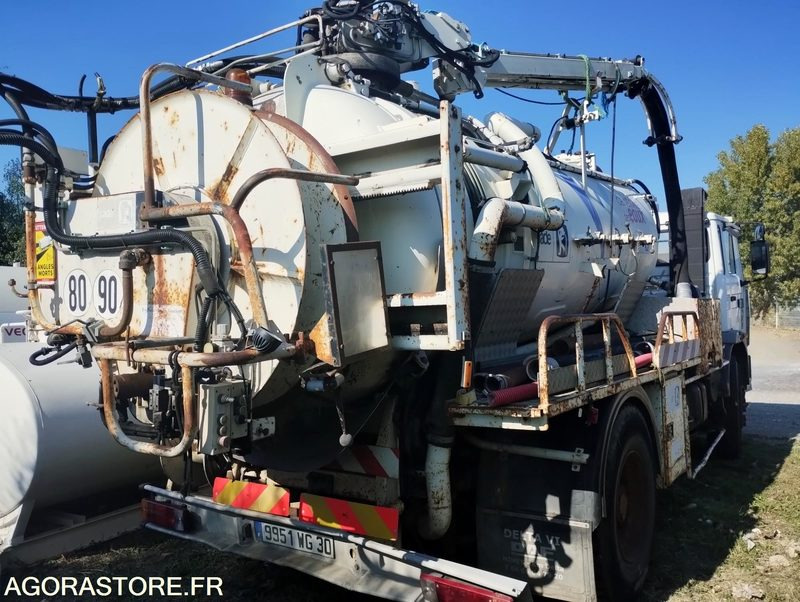 Camion 19t Hydrocureur Renault G300 Maxter – équipement Huwer - Vacuum truck: picture 5 Camion 19t Hydrocureur Renault G300 Maxter – équipement Huwer - Vacuum truck: picture 5