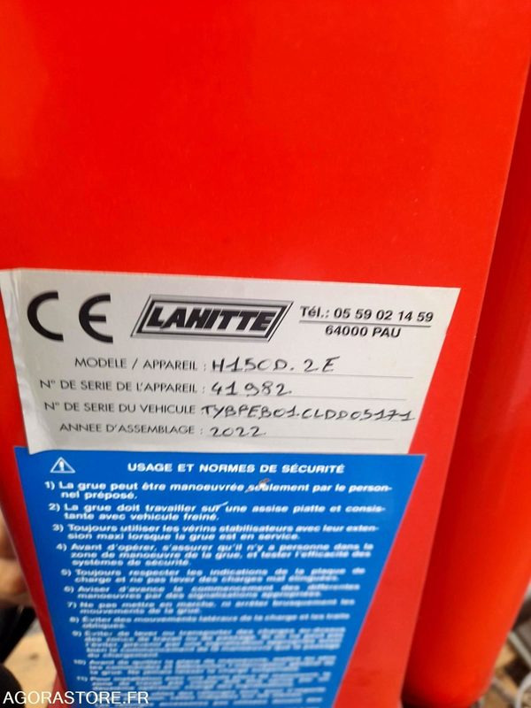 Grue MAXILIFT ML 150-03 - NEUF - 2021 - Construction equipment: picture 4 Grue MAXILIFT ML 150-03 - NEUF - 2021 - Construction equipment: picture 4