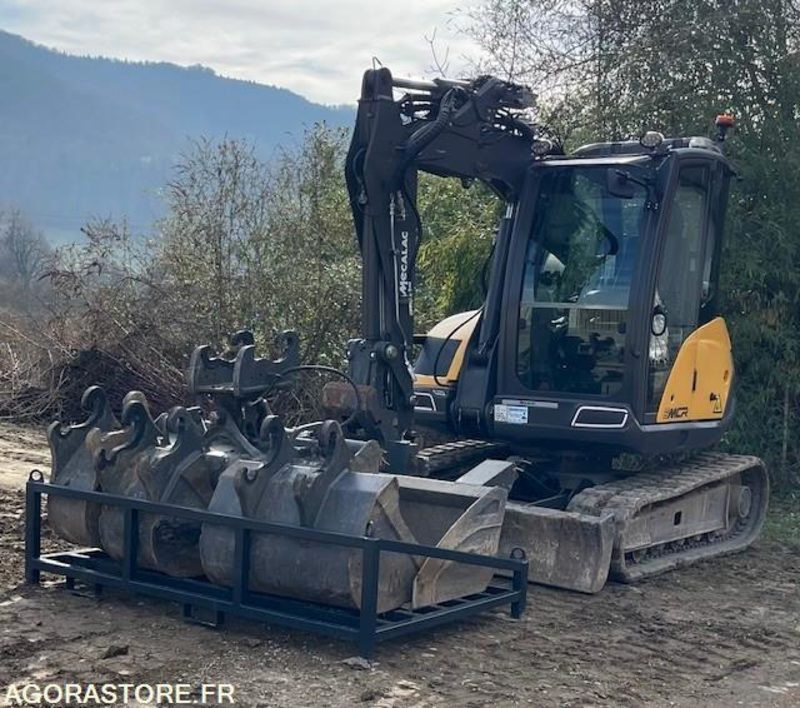 MECALAC 6MCR 2023 1200 HEURES - Excavator: picture 2 MECALAC 6MCR 2023 1200 HEURES - Excavator: picture 2