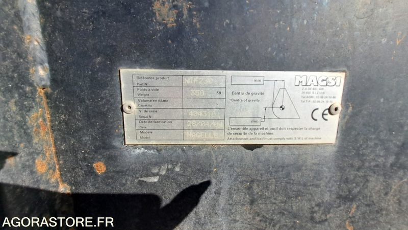 Nacelle pour télescopique - Garden equipment: picture 4 Nacelle pour télescopique - Garden equipment: picture 4