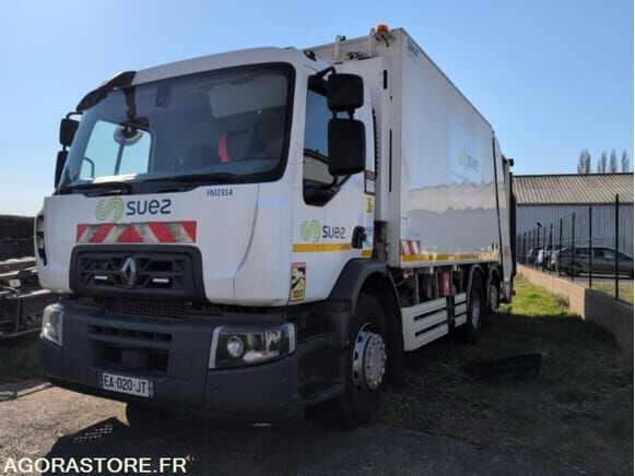 Renault 26T/BOM EA020JT - Garbage truck: picture 2 Renault 26T/BOM EA020JT - Garbage truck: picture 2