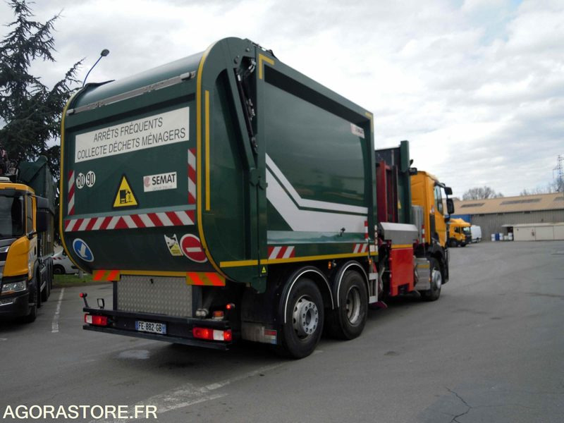 Renault 6x2 C + benne à chargement latéral Maxxum Robopac 23m3 - EXCELLENT ETAT - Garbage truck: picture 4 Renault 6x2 C + benne à chargement latéral Maxxum Robopac 23m3 - EXCELLENT ETAT - Garbage truck: picture 4