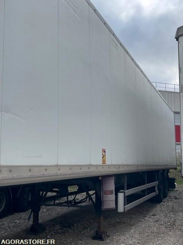 SEMI REMORQUE SAMRO - FOURGON - 2008 - Closed box semi-trailer: picture 2 SEMI REMORQUE SAMRO - FOURGON - 2008 - Closed box semi-trailer: picture 2