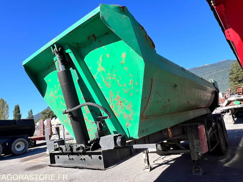 Semi remorque benne 2 essieux Metaco - Année 2001 - Tipper semi-trailer: picture 2 Semi remorque benne 2 essieux Metaco - Année 2001 - Tipper semi-trailer: picture 2