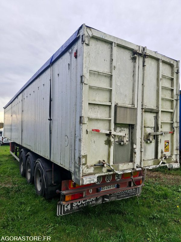 REMORQUE CEREALIERE SAMRO 70 M3 MINES FAVORABLE - Semi-trailer: picture 2 REMORQUE CEREALIERE SAMRO 70 M3 MINES FAVORABLE - Semi-trailer: picture 2