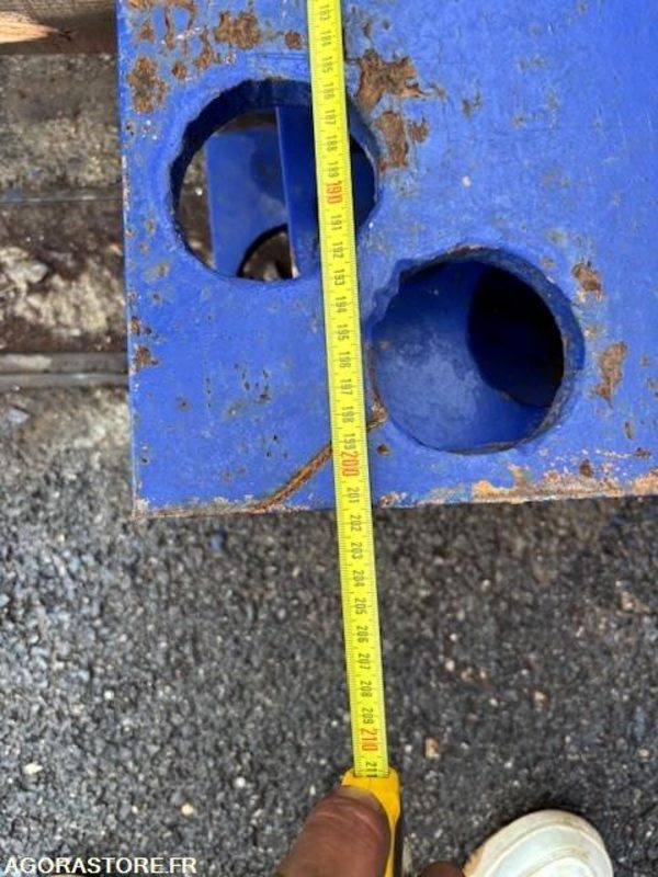 LOT DE 3 PLAQUE DE PASSAGE 200 X 100 CM EPAISSEUR 25 MM - Spare parts for Construction machinery: picture 3 LOT DE 3 PLAQUE DE PASSAGE 200 X 100 CM EPAISSEUR 25 MM - Spare parts for Construction machinery: picture 3