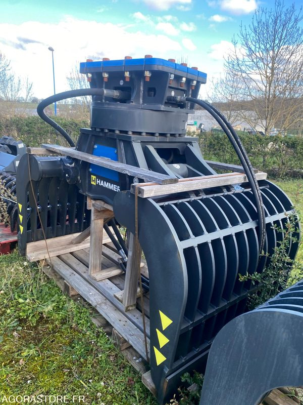 Pince de Tri rotative 360° pour pelle de 17-30T GR150D - Spare parts for Construction machinery: picture 2 Pince de Tri rotative 360° pour pelle de 17-30T GR150D - Spare parts for Construction machinery: picture 2