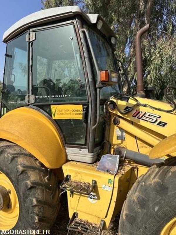 TRACTOPELLE NEW HOLLAND B115B - 3601H - 2008 - Backhoe loader: picture 5 TRACTOPELLE NEW HOLLAND B115B - 3601H - 2008 - Backhoe loader: picture 5