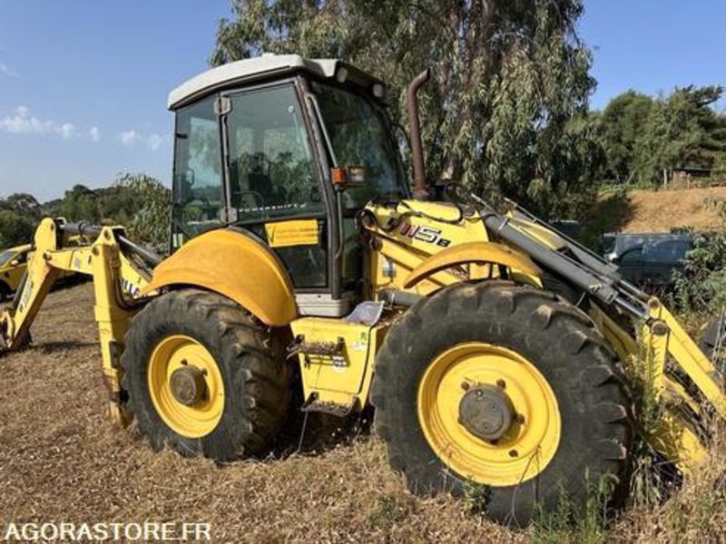 TRACTOPELLE NEW HOLLAND B115B - 3601H - 2008 - Backhoe loader: picture 2 TRACTOPELLE NEW HOLLAND B115B - 3601H - 2008 - Backhoe loader: picture 2