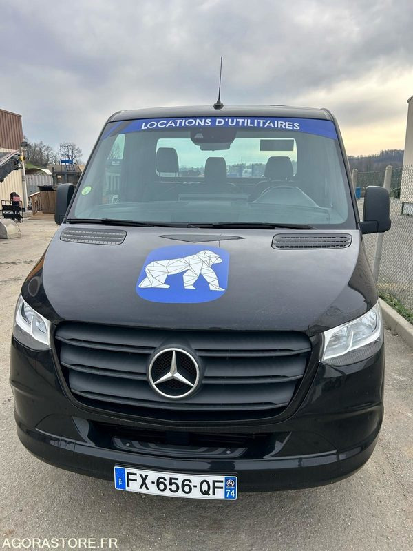 FOURGON PORTE VOITURE MERCEDES-BENZ SPRINTER 514 CDI 2021 85 000 KM - Van: picture 5 FOURGON PORTE VOITURE MERCEDES-BENZ SPRINTER 514 CDI 2021 85 000 KM - Van: picture 5