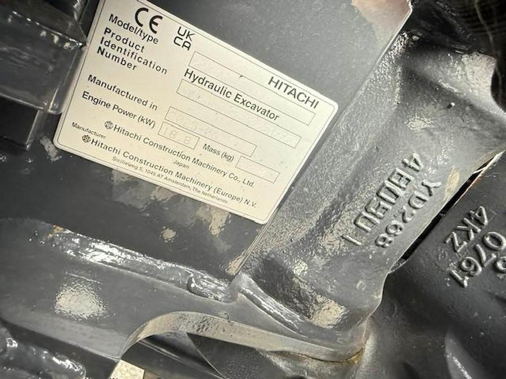 Hitachi ZX 38 U-6 MTC (P-Line) - Mini excavator: picture 5 Hitachi ZX 38 U-6 MTC (P-Line) - Mini excavator: picture 5