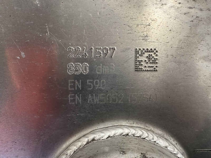 Fuel tank for Truck DAF 830L, fuel tank with brackets: picture 7