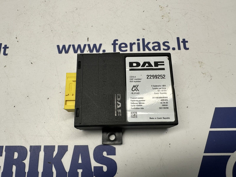 DAF CDS-4 - ECU for Truck: picture 1 DAF CDS-4 - ECU for Truck: picture 1