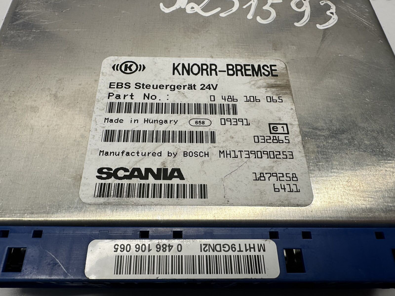 KNORR-BREMSE EBS control unit - ECU for Truck: picture 3 KNORR-BREMSE EBS control unit - ECU for Truck: picture 3