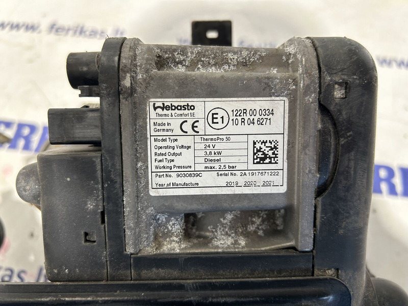 Mercedes-Benz 3.8kW - Heating/ Ventilation for Truck: picture 5 Mercedes-Benz 3.8kW - Heating/ Ventilation for Truck: picture 5