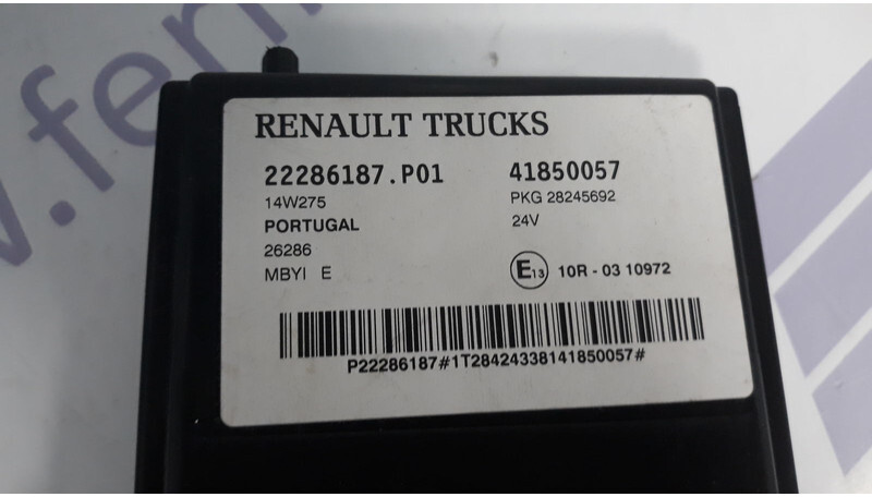 Renault T - ECU for Truck: picture 4 Renault T - ECU for Truck: picture 4