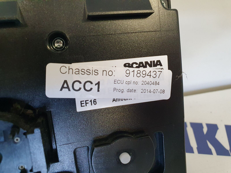 Scania heater control unit - Dashboard: picture 3 Scania heater control unit - Dashboard: picture 3