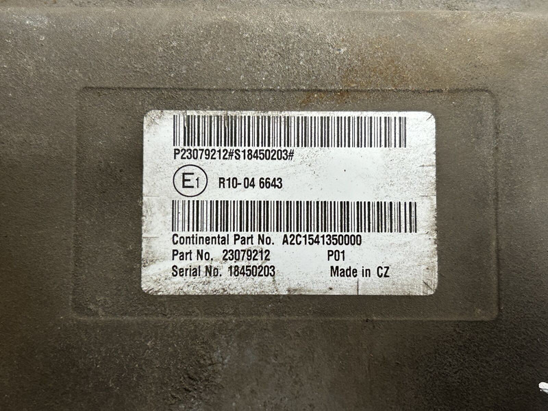 Volvo AdBlue - ECU: picture 4 Volvo AdBlue - ECU: picture 4